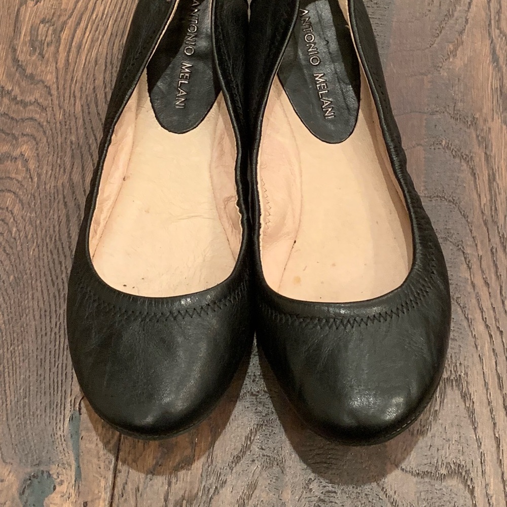 Antonio Melani Black Ballet Flat